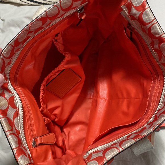 Coach Bags Coach Diaper Bag With Crossbody Strap Fun Summer Colors